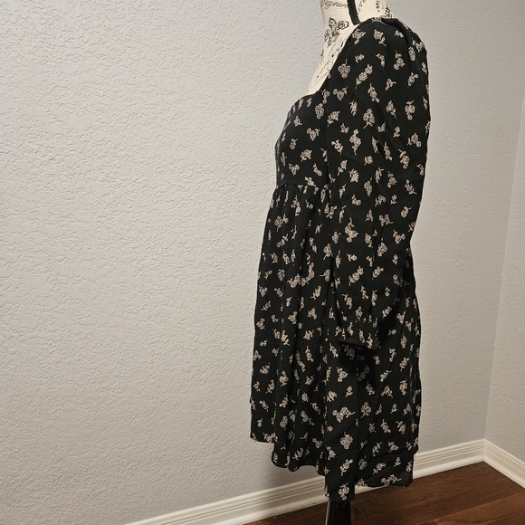 Altar'd State Dress, Size Small, Black Floral Print - Picture 5 of 11